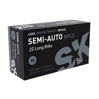 SK Semi Auto Rifle .22 Long Rifle 50Stck
