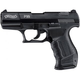 Walther P99 9mm P.A.K. black Gas/Signal Pistole