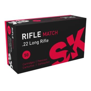 SK Rifle Match .22lr 50st.