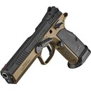 CZ TS 2 Deep Bronze 9mm Luger Deutsche Version 1100g mit...