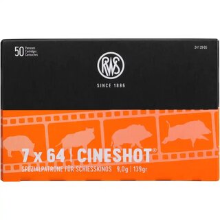 RWS Cineshot 7x64 9,0g 139gr
